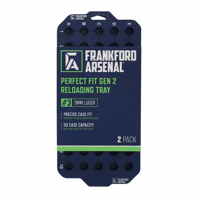 Frankford Arsenal - Reloading Tray - Perfect Fit Gen.II - #3 Kal.9x19 - 2-pack