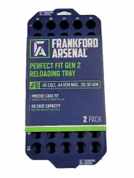 Frankford Arsenal - Perfect-Fit Reloading Trays #6 - 45 Colt/44 RM Kal. - 2pack