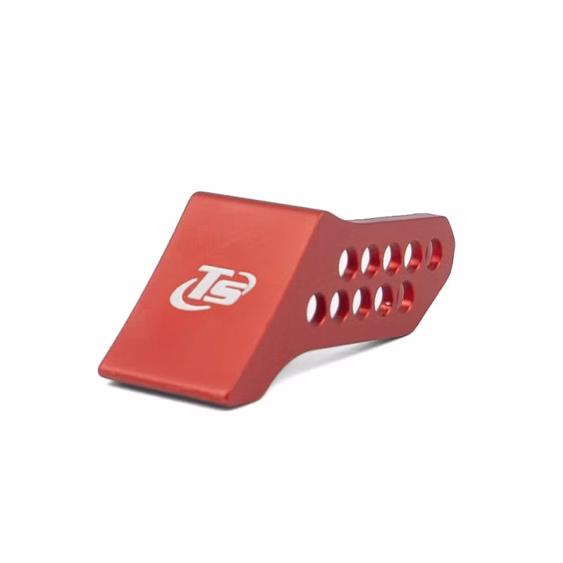 Toni System - Thumb rest, open model - 10 holes - Röd