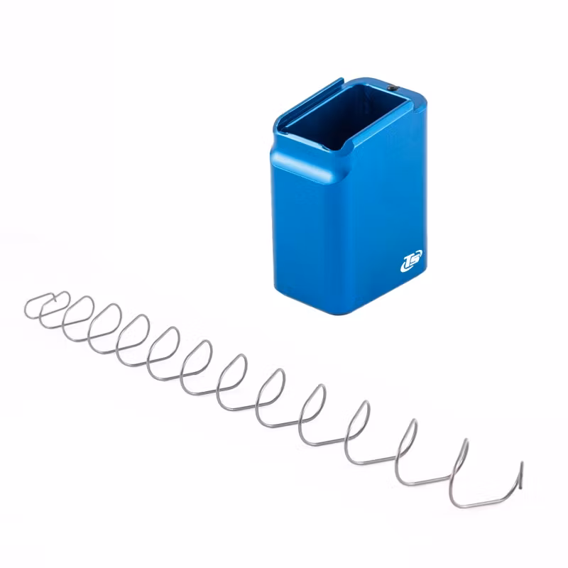 Toni System - +8/9 rounds pad magazine extension for CZ Tactical Sport - Blå