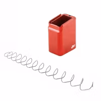 Toni System - +8/9 rounds pad magazine extension for CZ Tactical Sport - Röd