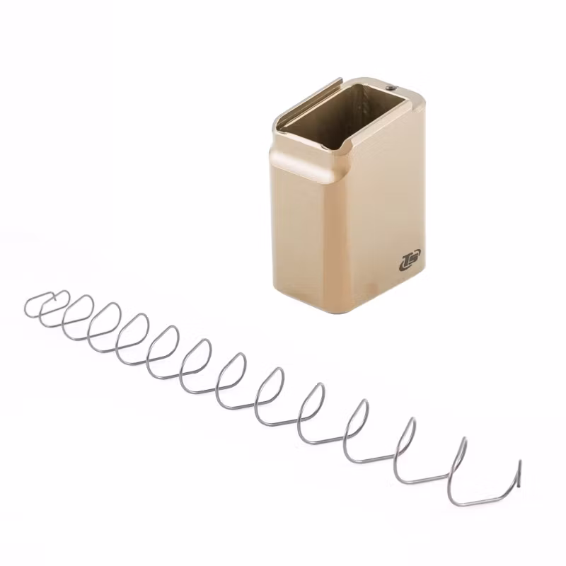 Toni System - +8/9 rounds pad magazine extension for CZ Tactical Sport - Sand