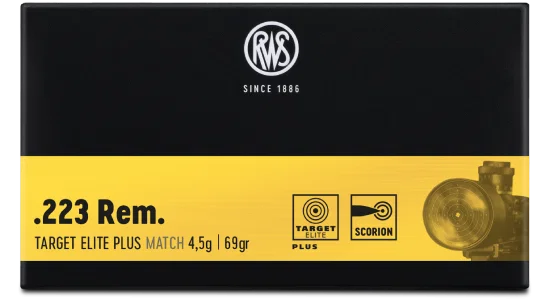 RWS - 223 Rem - Target Elite Plus - 4,4g/69gr - 20/ask