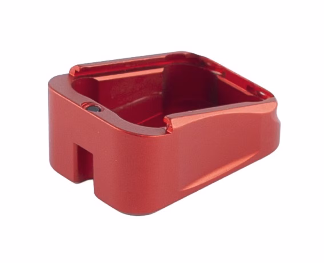 Toni System - Base pad +2 rounds for Beretta 94X (total lenght 141mm) - Röd