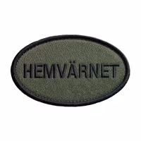 Hemvärnet - Svensk patch med kardborre