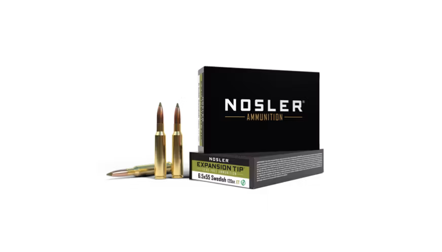 Nosler - Expansion Tip - 6.5x55 - 120g - ET SP - 20/ask
