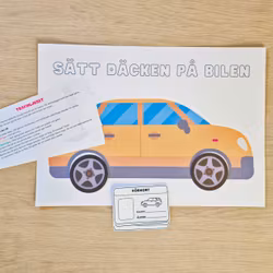 Bilar - aktivitetspaket