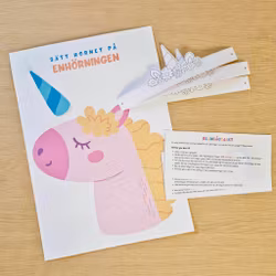 Enhörning - aktivitetspaket