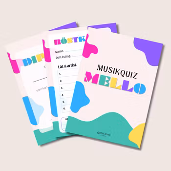 Melodifestivalen - musikquiz