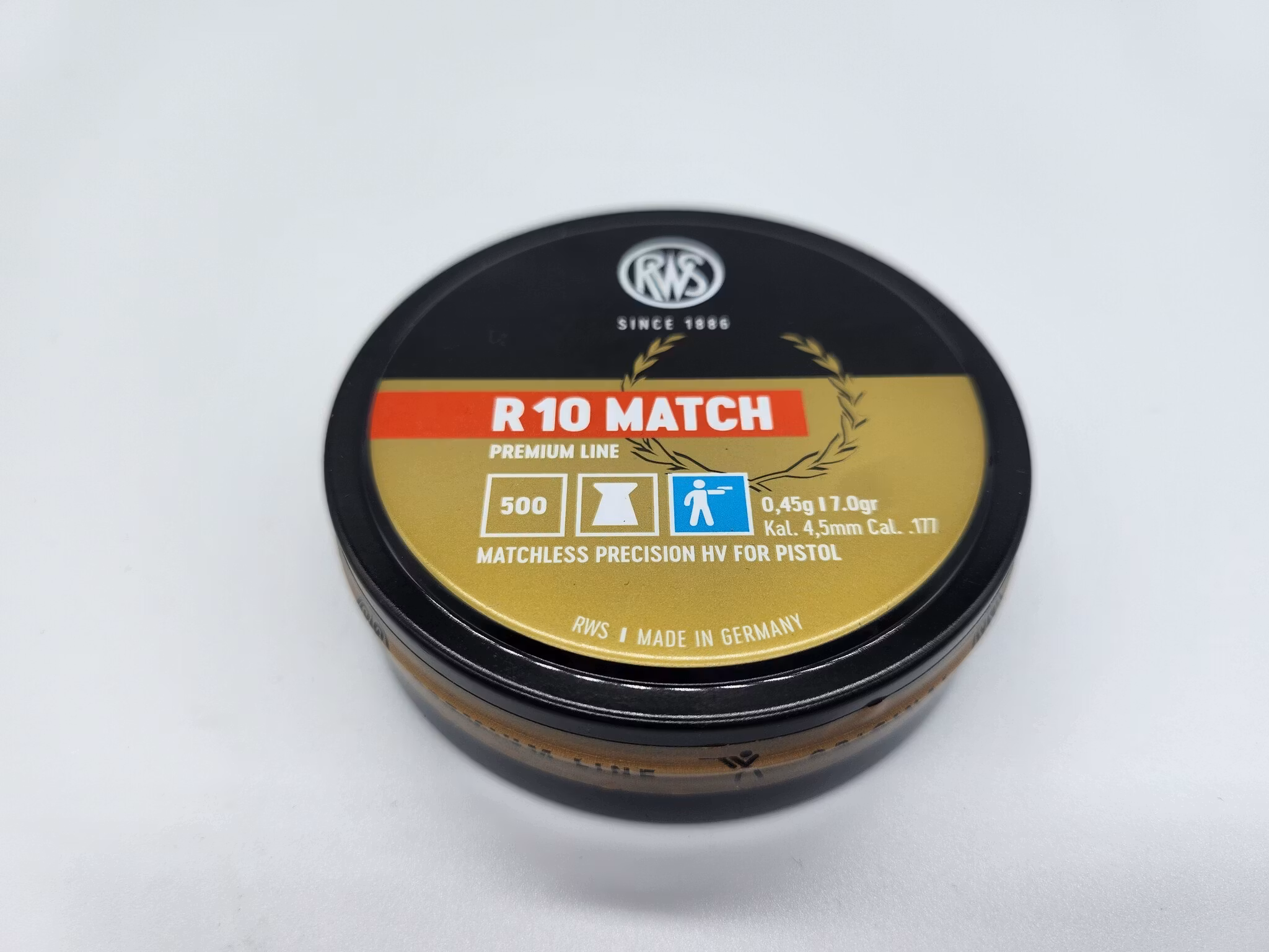 RWS R 10 Match 0,45 g Ø 4,50 mm 500 st
