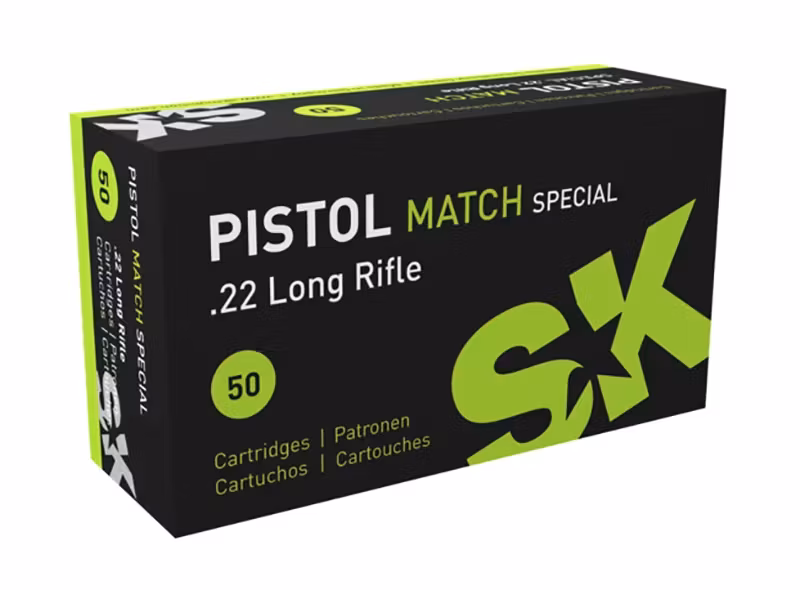 SK Pistol Match SPEZIAL .22 LR, förpackning 500 st