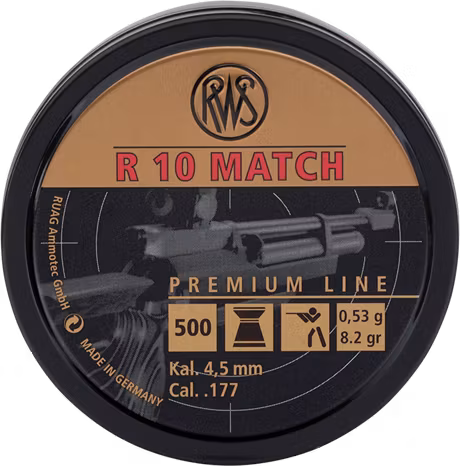 R10 match 4,49 mm 0.53g 500 st