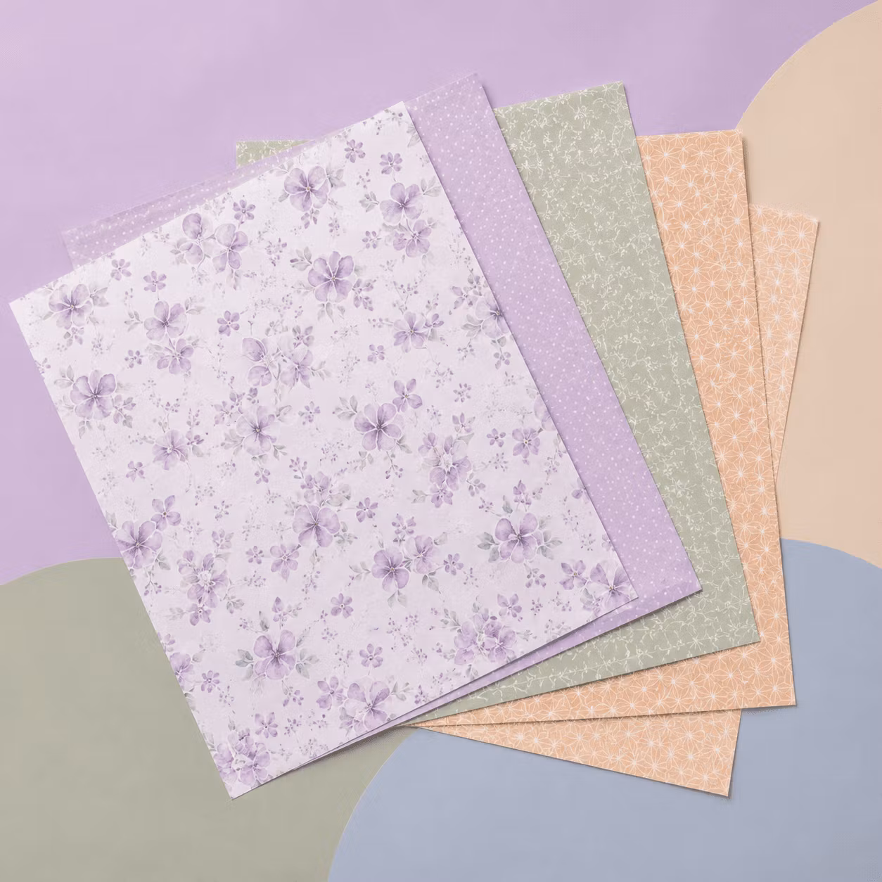 Mönstrade papper - Happy Hobby