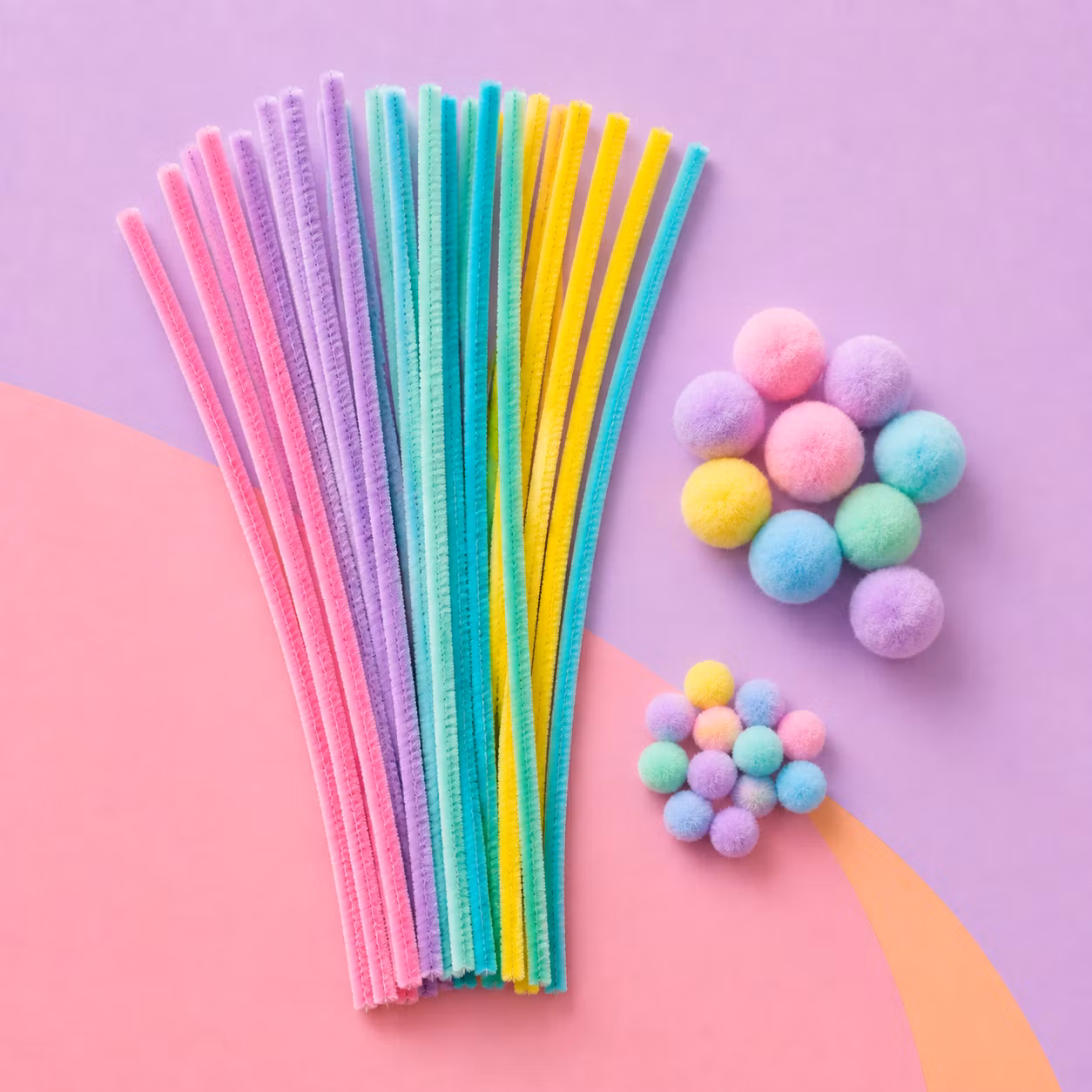 Piprensare och pompoms - Happy Hobby