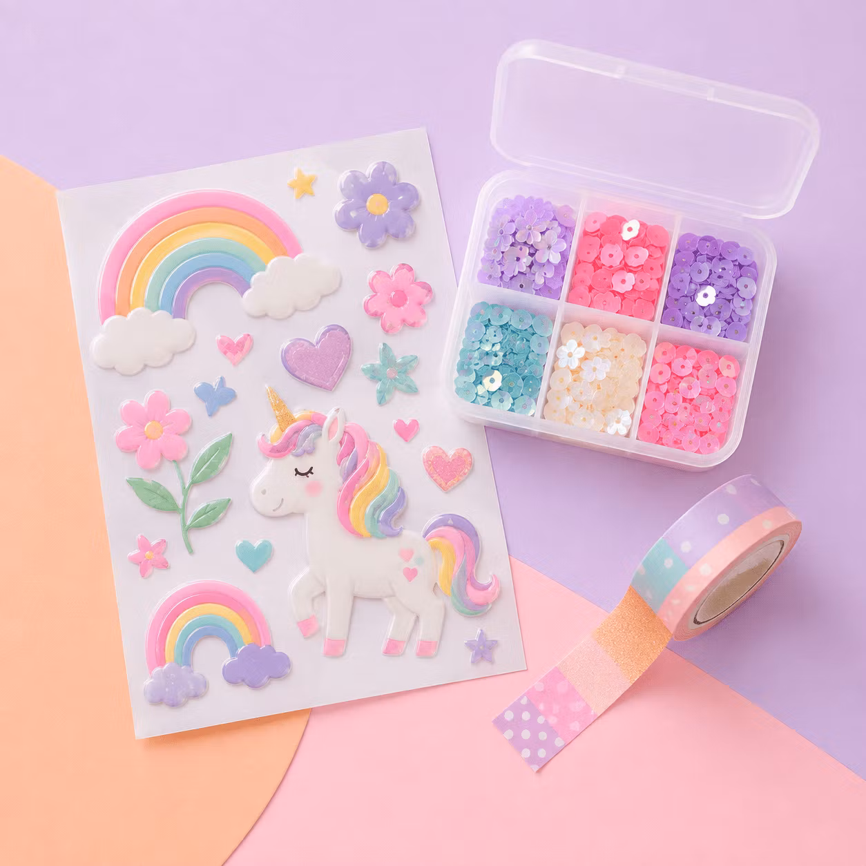 Dekoration & Stickers - Happy Hobby