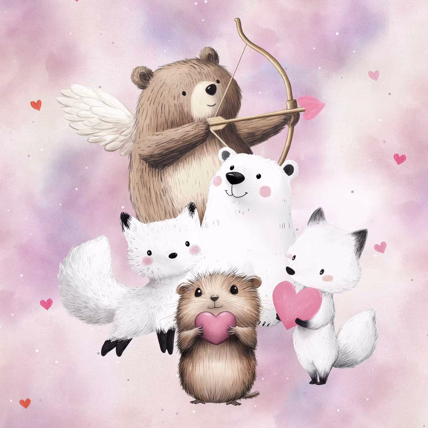 Kärleksfulla djur - Happy Hobby