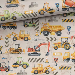 STUV 39 cm - Bomullsväv Byggarbetsplats