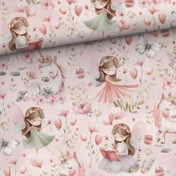 STUV 39 cm - Bomullsväv Älvornas äng