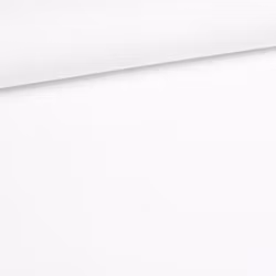 STUV 43 cm - Bomullsväv vit