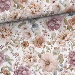 STUV 41 cm - Bomullsjersey Blomsterdröm