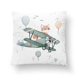 Bomullsväv Flygande räv (38 x 38 cm)