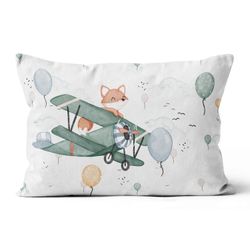 Bomullsväv Flygande räv (60 x 40 cm)