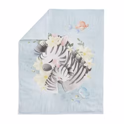 Bomullsväv Babyzebra (75 x 100 cm)