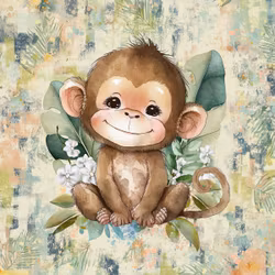 Joggingtyg Apa (40 x 50 cm)