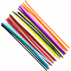 Piprensare 4 mm mix (40 st)
