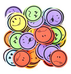 Foam stickers - Smileys