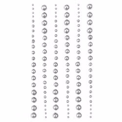 Pearls mix - silver