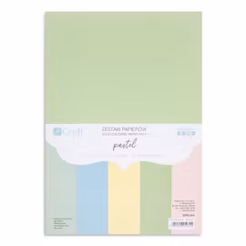 Cardstock A4 - Pastels (20 ark)