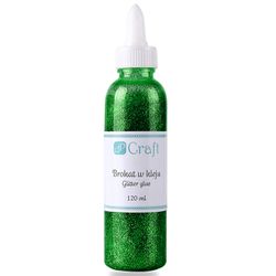 Glitterlim - grön (120 ml)