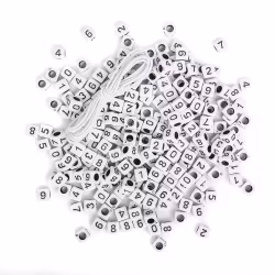 Sifferpärlor 6 mm (285 st)