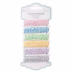 Bakers twine - Pastels (6 x 3 m)