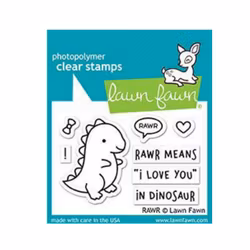 Clear stamps - RAWR