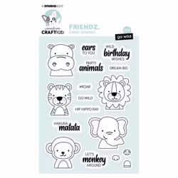 Clear stamps - Go wild Friendz