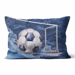 Bomullsväv Fotboll (60 x 40 cm)