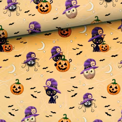 Joggingtyg Halloweenkatter