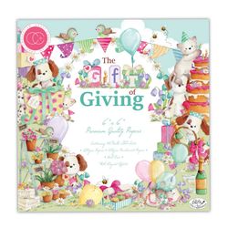Pappersblock 15 x 15 cm - The gift of giving