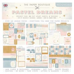 Project pad 20 x 20 cm - Pastel Dreams