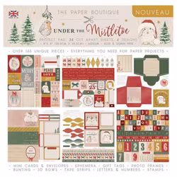 Project pad 20 x 20 cm - Under the mistletoe