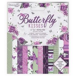Papper 15 x 15 cm - Butterfly Kisses