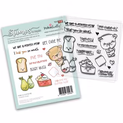 Clear stamps - Cutie Pie Bear