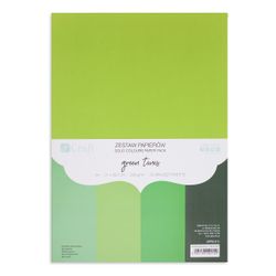 Papper A4 - Green tones