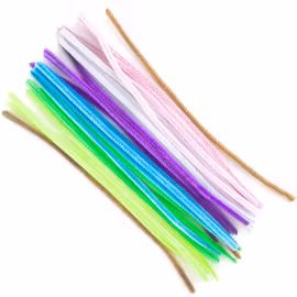 Piprensare 8 mm pastell (25 st)