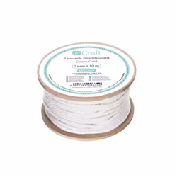 Makramégarn 2 mm - ljusbeige (10 m)