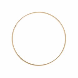 Metallring 20 cm - guld