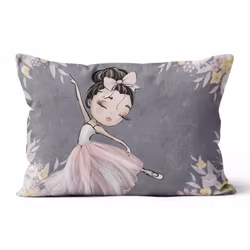 Bomullsväv Ballerina (60 x 40 cm)