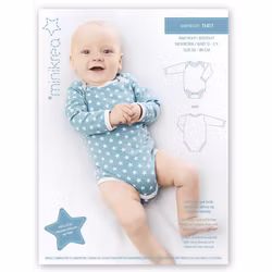 Minikrea symönster - Babybody